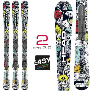 Горные лыжи Head MONSTER Easy JRS wh/bk - 137 см