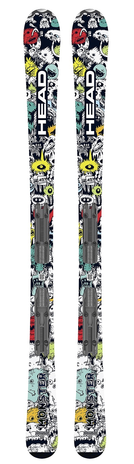 Горные лыжи Head MONSTER Easy JRS wh/bk - 137 см