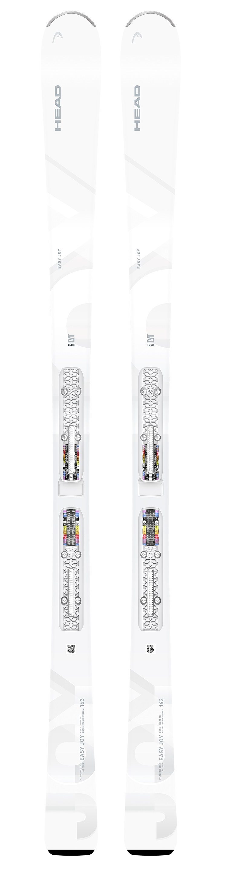 Горные лыжи Head EASY Joy R SLR Pro R wh - 143 см