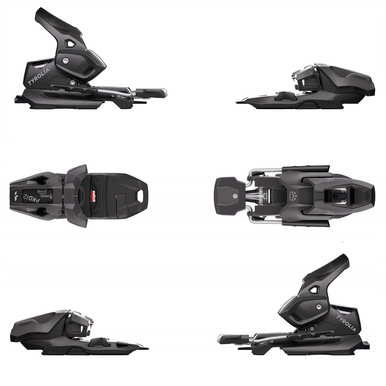 Крепления горнолыжные Head PRD 12 GW [F-95] m.bk