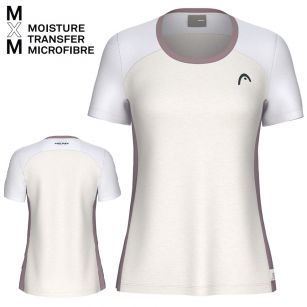 Head PETITE PLAY Tech T-Shirt Women WH - XS