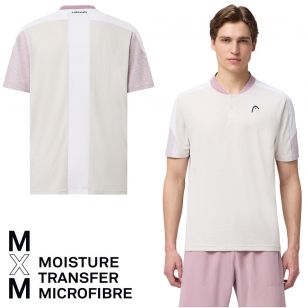 Head PLAY Tech Polo Shirt Men WH - 50/52 (L)