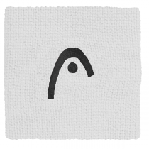 Напульсник HEAD Wristband 2,5' (белый) - 1 шт.