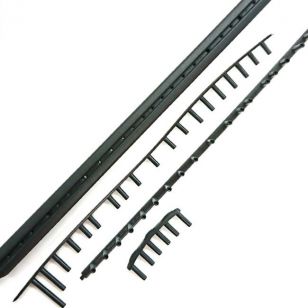 Защитные бампера HEAD Grommet Set TK370 black - 2024 SPEED TEAM