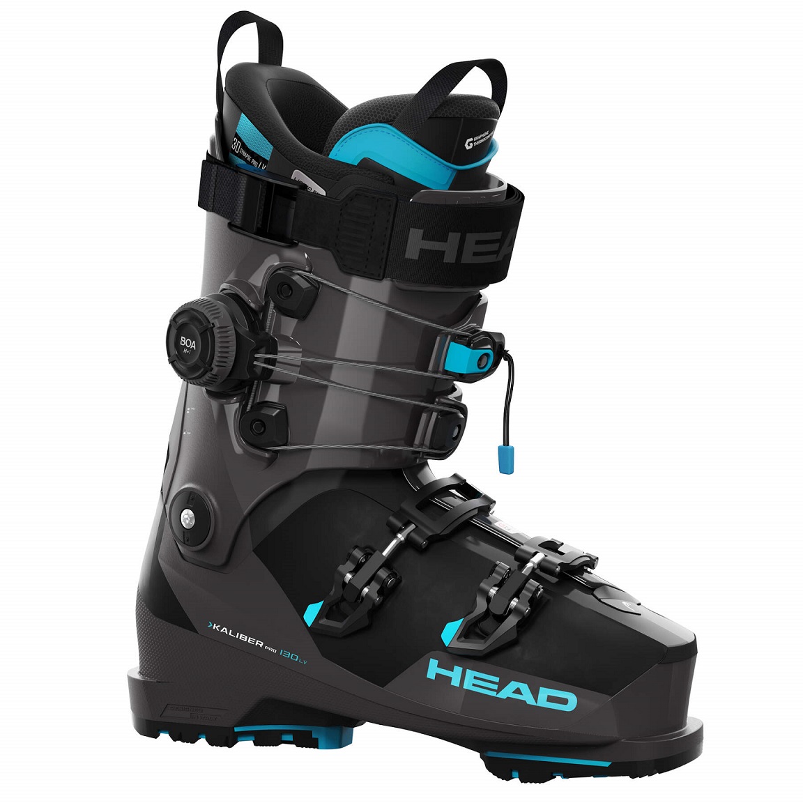 Горнолыжные ботинки Head KALIBER PRO 130 LV GW BOA anthracite/speed blue
