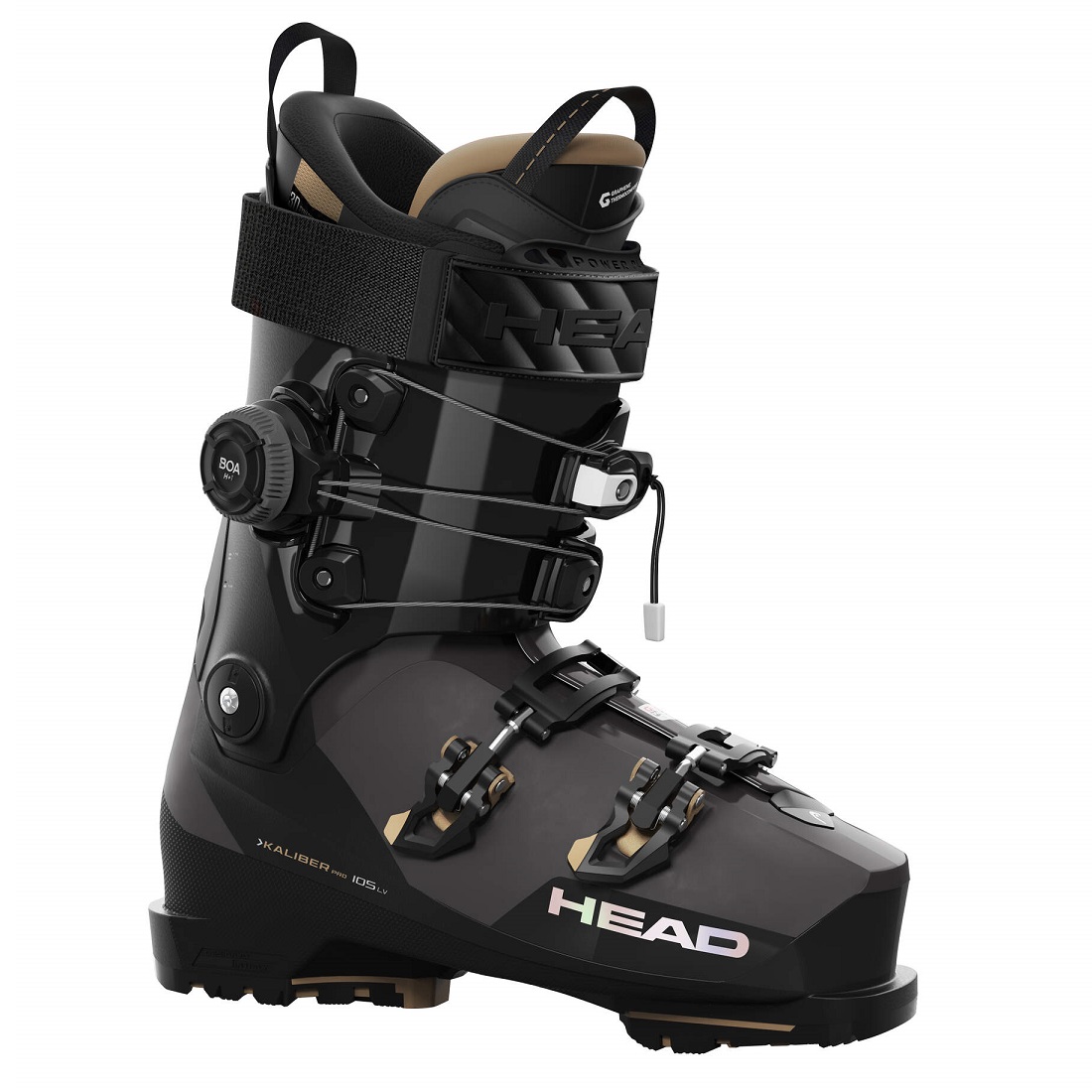 Горнолыжные ботинки Head KALIBER PRO 105 W LV GW BOA black/gold