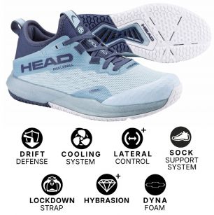 Обувь Head MOTION PRO Pickleball Women LBDB - 26 см (Eur. 40.5)