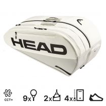 HEAD TOUR Racquet Bag WH (размер L)
