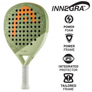 Ракетка для падел Head VIBE 2026 grey/orange