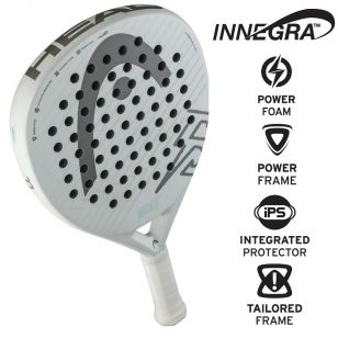  Ракетка для падел Head BOLT 2026 white/grey