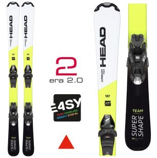 Горные лыжи с креплением Head Supershape Easy HRS T rd - 87 см