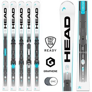 Горные лыжи Head WC Rebels e-SL RP EVO 14 wh/bk - 170 см