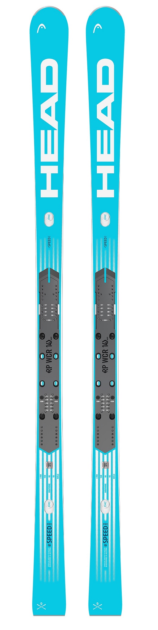 Горные лыжи Head WC Rebels e-Speed Pro RP WCR 14 bl/wh - 175 см