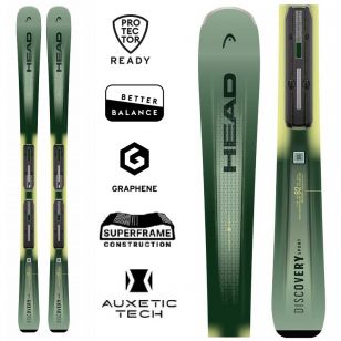 Горные лыжи Head DISCOVERY 82 Sport AM BB-PR ge/yw – 170 см
