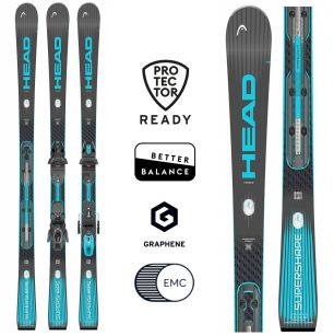Горные лыжи Head SUPERSHAPE e-Speed SW BB-PR bk/bl – 170 см