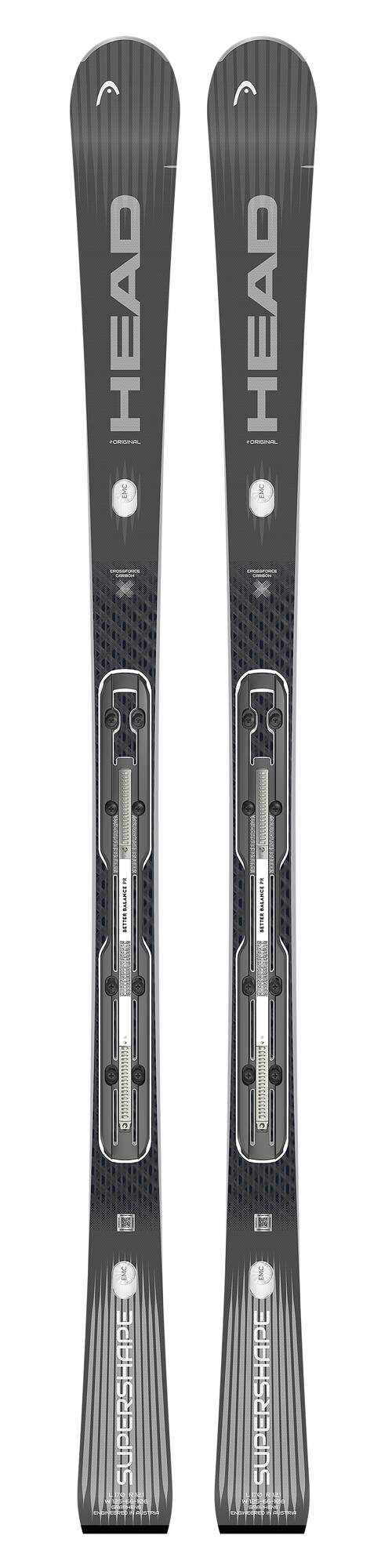 Горные лыжи Head SUPERSHAPE e-Original SW BB-PR bk/si - 163 см
