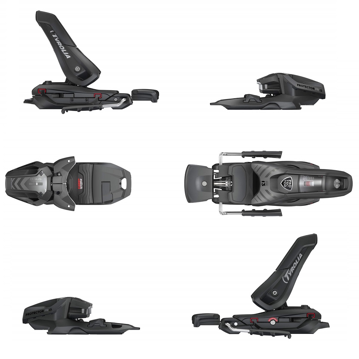 Крепления горнолыжные Head PROTECTOR PR 13 GW BR. 85[P] m.bk