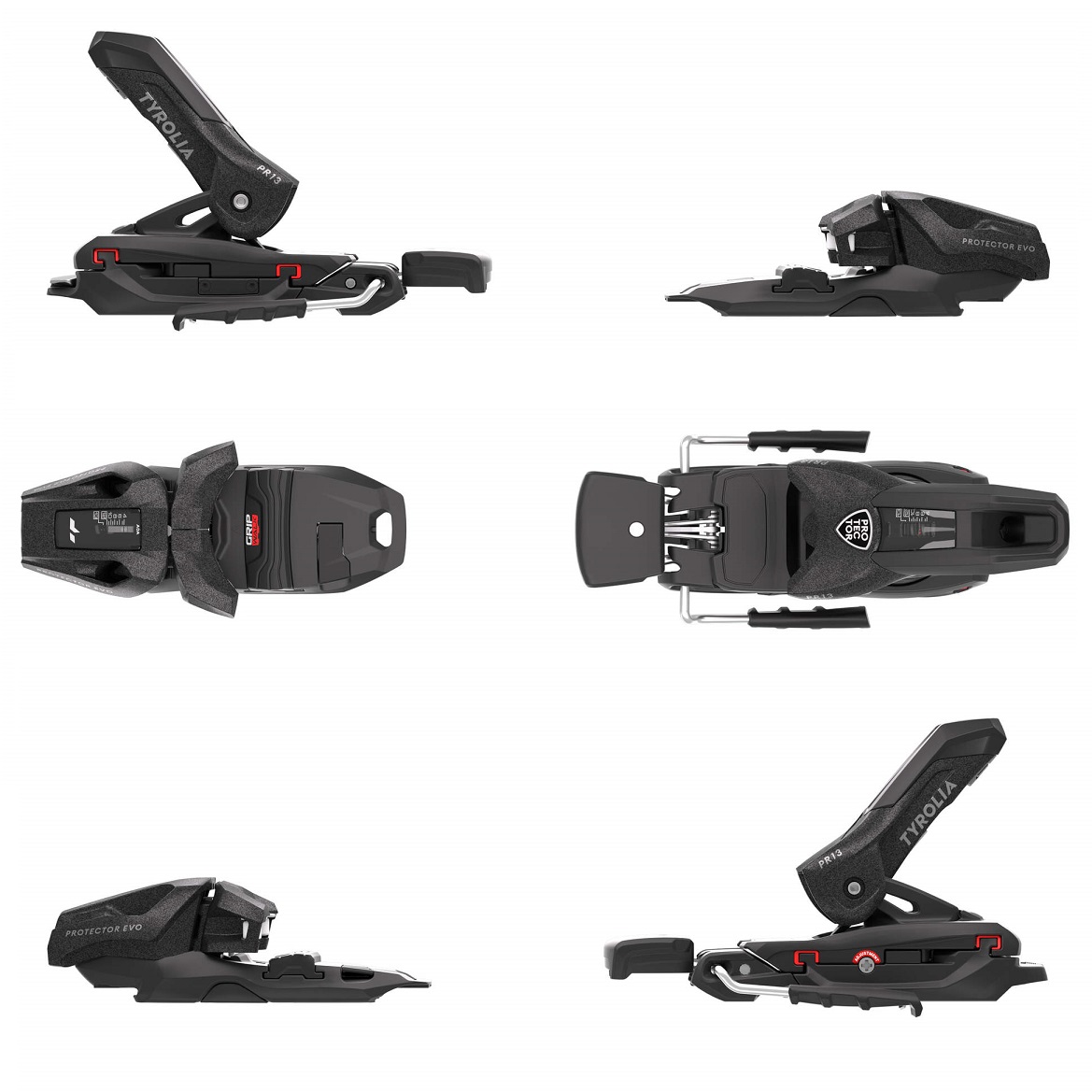 Крепления горнолыжные Head PROTECTOR EVO PR 13 GW [P-95] bk cry.