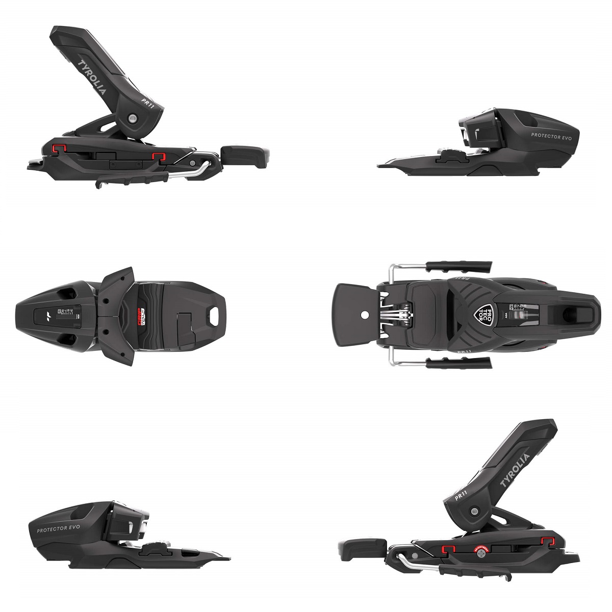 Крепления горнолыжные Head PROTECTOR EVO PR 11 GW [P-85] m.bk