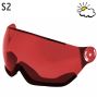 Визор к шлему Head MOJO / MAJA VISOR red S2 - XXS