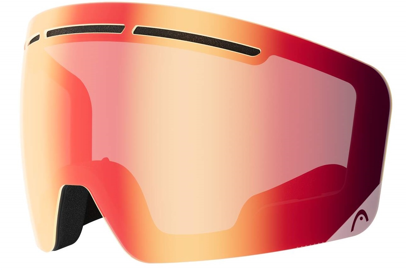 Встроенная маска для шлема Head CINEMA red/yellow - M/L