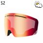 Встроенная маска для шлема Head CINEMA red/yellow - XL/XXL