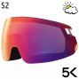 Встроенная маска для шлема Head RADAR / RACHEL 5K red - XL/XXL (60-63 cм)