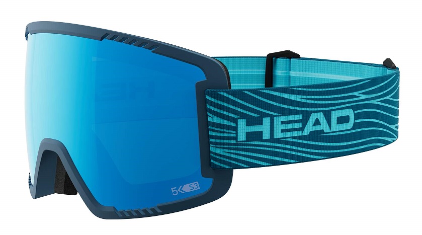 Маска Head CONTEX PRO 5K RACE blue petrol с дополнительной линзой S1+S3 - размер L