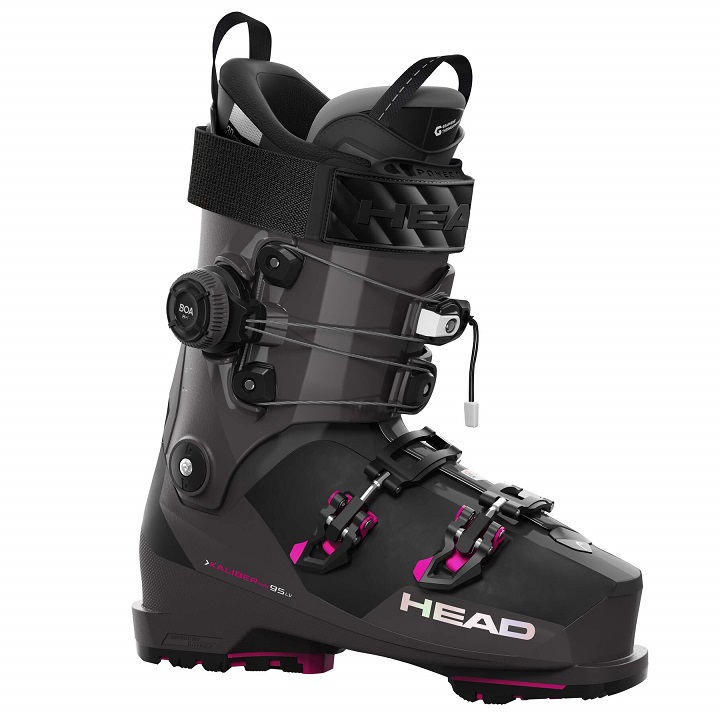 Горнолыжные ботинки Head KALIBER PRO 95 W LV GW BOA аnthracite/fucsia - 25.5 см (Eur. 39,5 - 40)