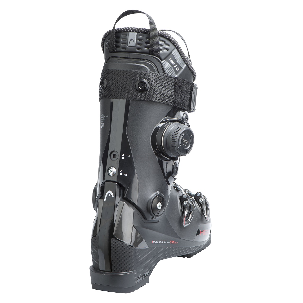 Горнолыжные ботинки Head KALIBER PRO 100 LV BOA black red - 26.5 см (Eur. 41 - 41,5)