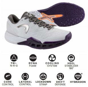 Теннисная обувь Head REVOLT PRO 5.0 Men LGPN - 30 см (Eur. 46)