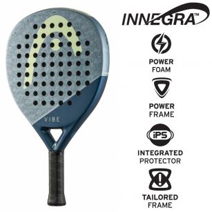 Ракетка для падел Head VIBE 2026 blue/yellow