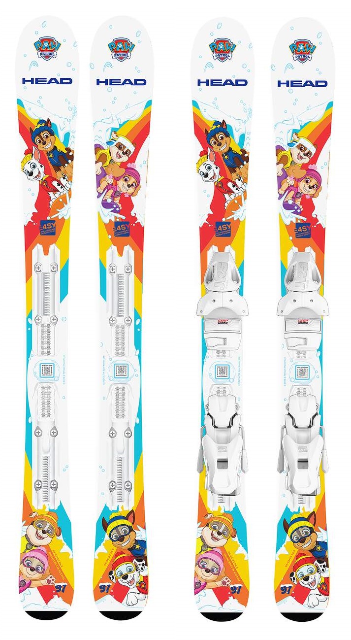 Горные лыжи Head PAW PATROL JRS mc/wh - 97 см