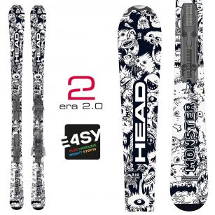Горные лыжи Head MONSTER Easy JRS wh/bk - 157 см