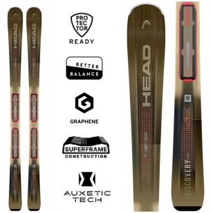 Горные лыжи Head DISCOVERY 78 Pro AM BB-PR br/rd – 163 см