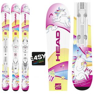 Горные лыжи Head UNICORN Easy JRS wh/pi - 97 см