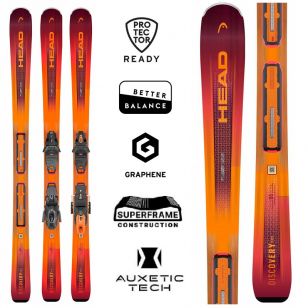 Горные лыжи Head DISCOVERY 86 Pro AM BB-PR rd/or – 177 см