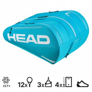 HEAD Team Head Tour Racquet Bag BL (размер XL)