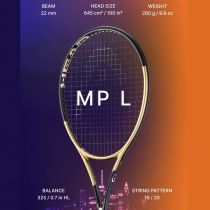  Ракетка теннисная Head GRAVITY MP L Zverev 2026 (ручка S3)