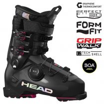 Горнолыжные ботинки Head EDGE 95 W HV GW BOA black/fuchsia - 23.5 см (Eur. 36,5-37)