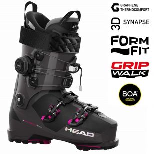 Горнолыжные ботинки Head KALIBER PRO 95 W LV GW BOA аnthracite/fucsia - 27.5 см (Eur. 42,5 - 43)