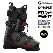 Горнолыжные ботинки Head KALIBER PRO 100 LV BOA black red - 27.5 см (Eur. 42,5 - 43)