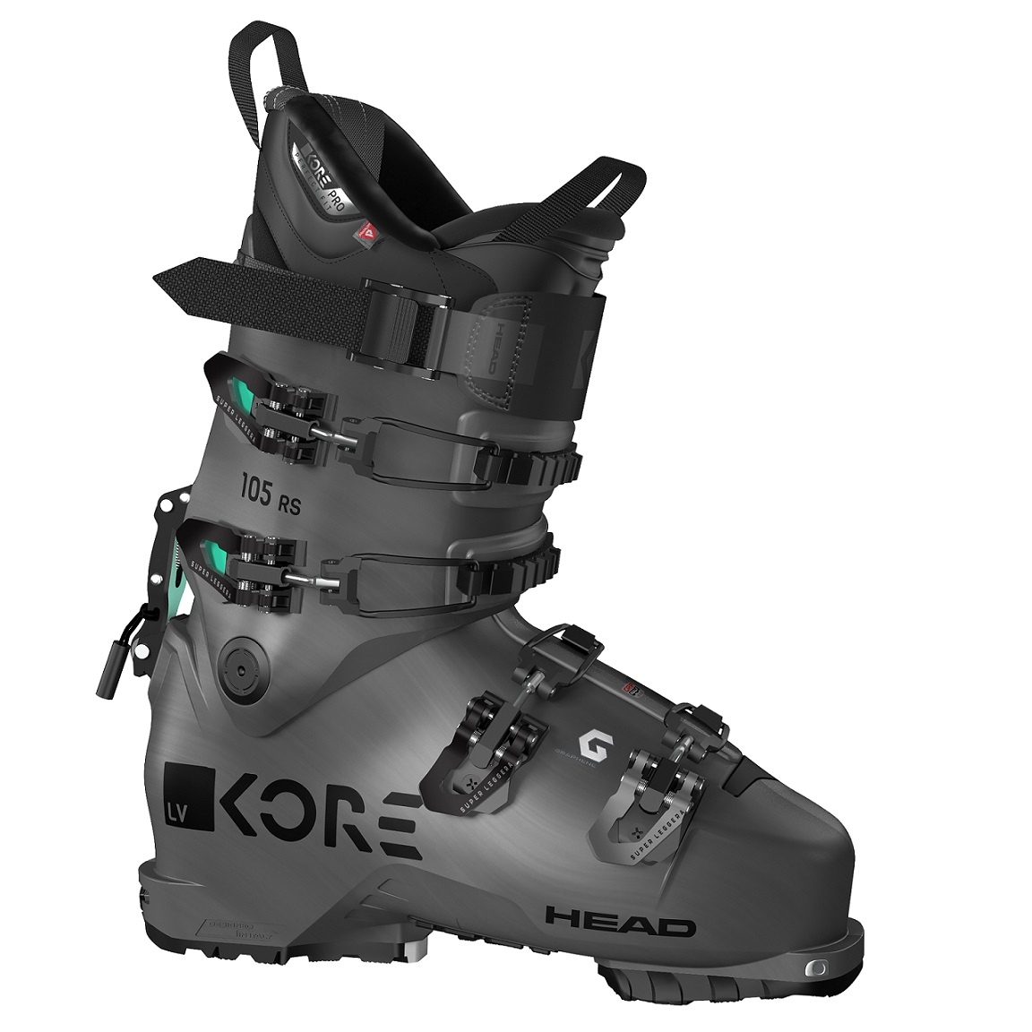 Горнолыжные ботинки Head KORE RS 105 W GW anthracite/light blue - 26.5 см (Eur. 41)