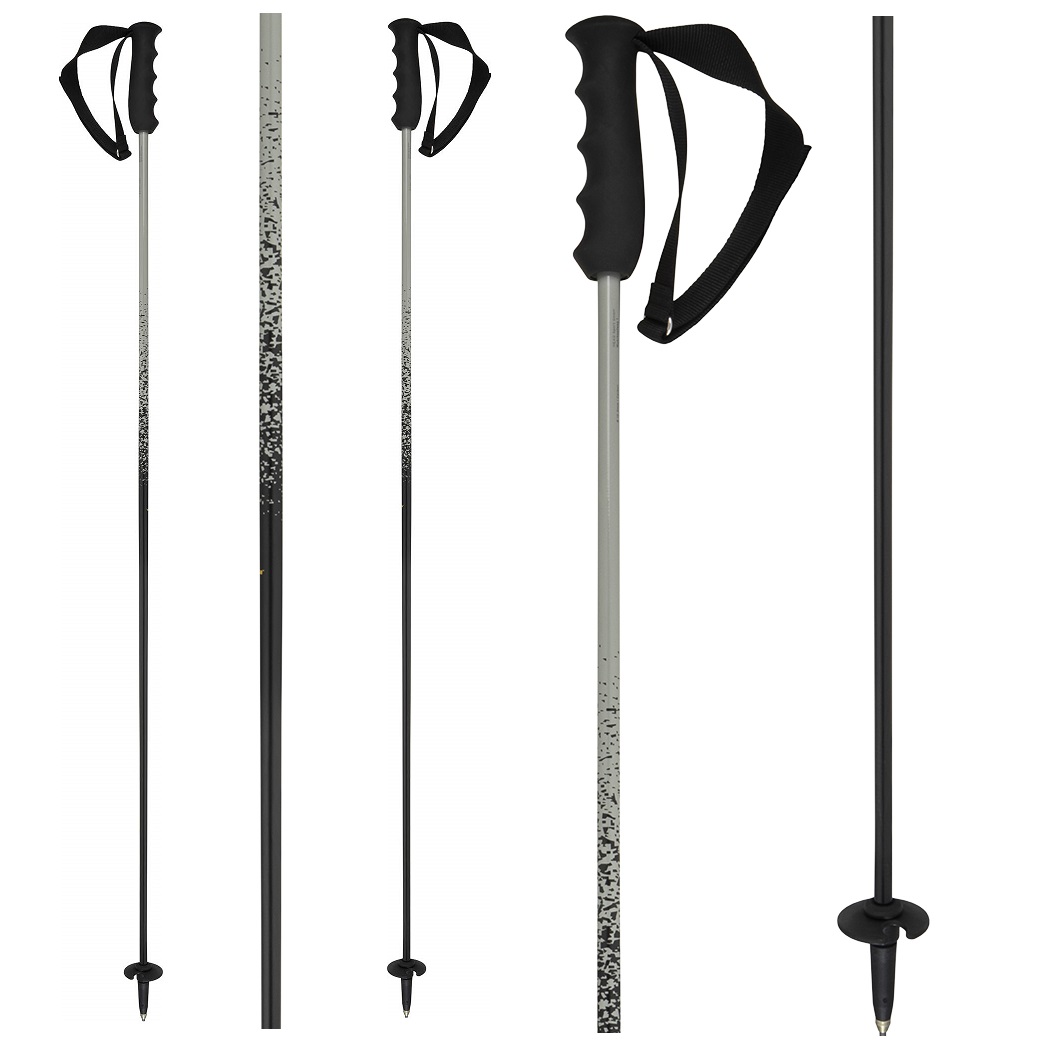 Палки горнолыжные Head PORSCHE Carbon black/white - 115 см