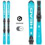 Горные лыжи Head WCR e-SL Rebel FIS SW RP WCR T bl/wh - 156 см