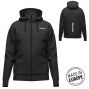 HEAD Hoodie FZ Unisex BK - 3XL