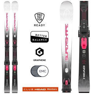 Горные лыжи Head SUPERSHAPE Limited SW BB-PR bk/npi - 156 см