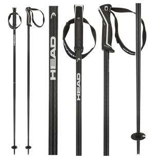 Палки горнолыжные Head FRONTSIDE black white - 120 см