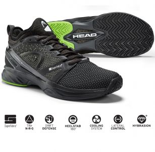 Теннисная обувь Head SPRINT SF Men BKGR - 25.5 см (Eur. 40)
