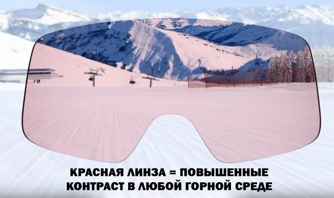 Встроенная маска для шлема Head RADAR / RACHEL TVT POLA (orange) - M/L (56-59 см)